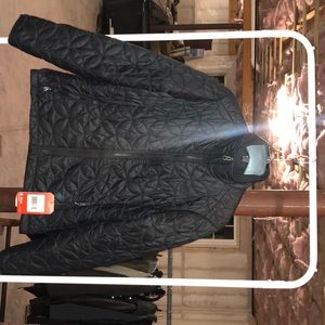 Black north face puffer jacket